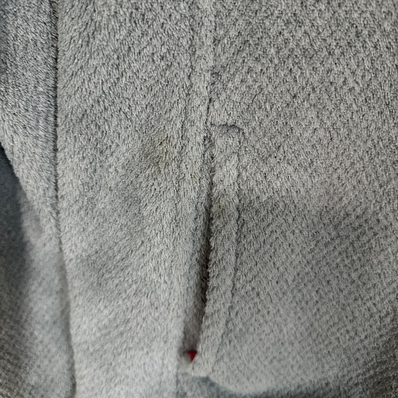 Patagonia Re-tool Snap T Fleece Pullover Fleece, Gray & Coral, Small, 25443 - Picture 6 of 10